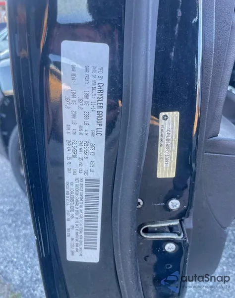 2015 Jeep Compass Sport z USA, uszkodzony, nr VIN 1C4NJDBB5FD183891